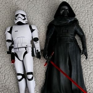 Disney Storm Trooper and Kylo Ren
